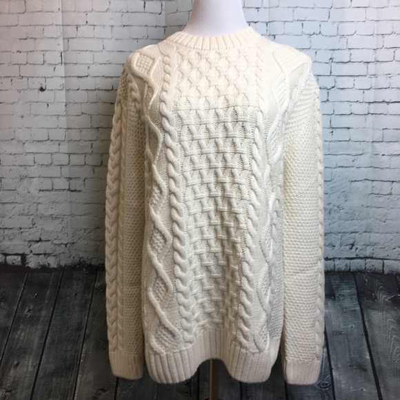 Hanna Andersson Sweaters - Hanna Andersson Cableknit Sweater Merino & Cotton